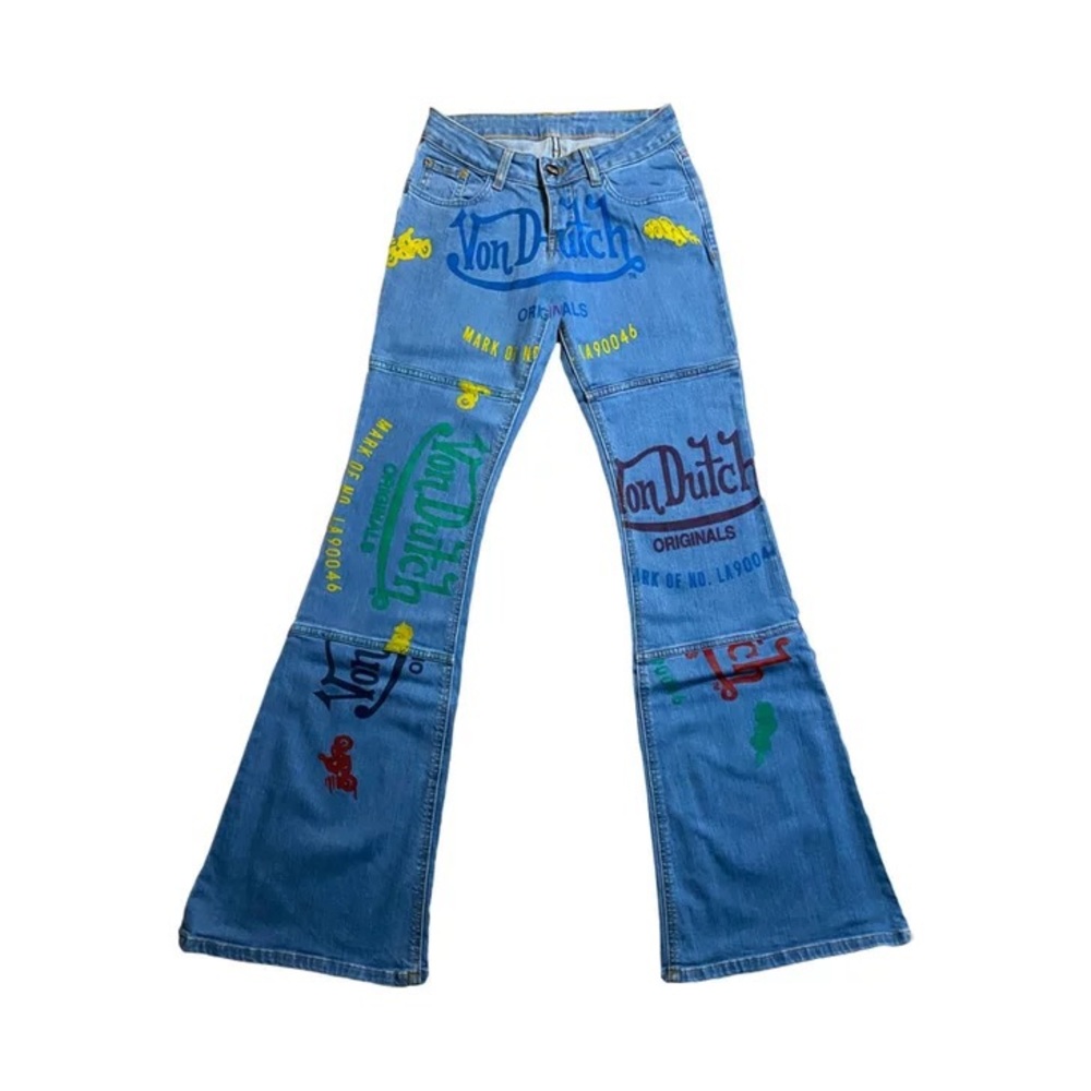 Von Dutch Exclusive Patchwork Denim Jeans. BRAND NEW